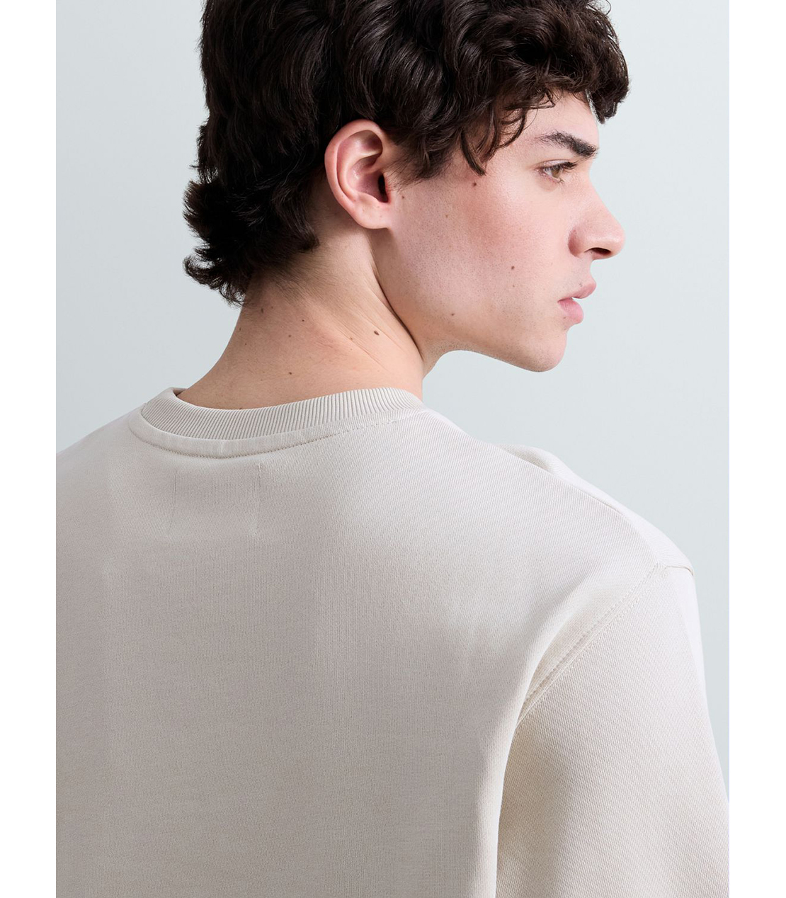 コットンテリーフリース 詳細画像 ライトベージュ 6